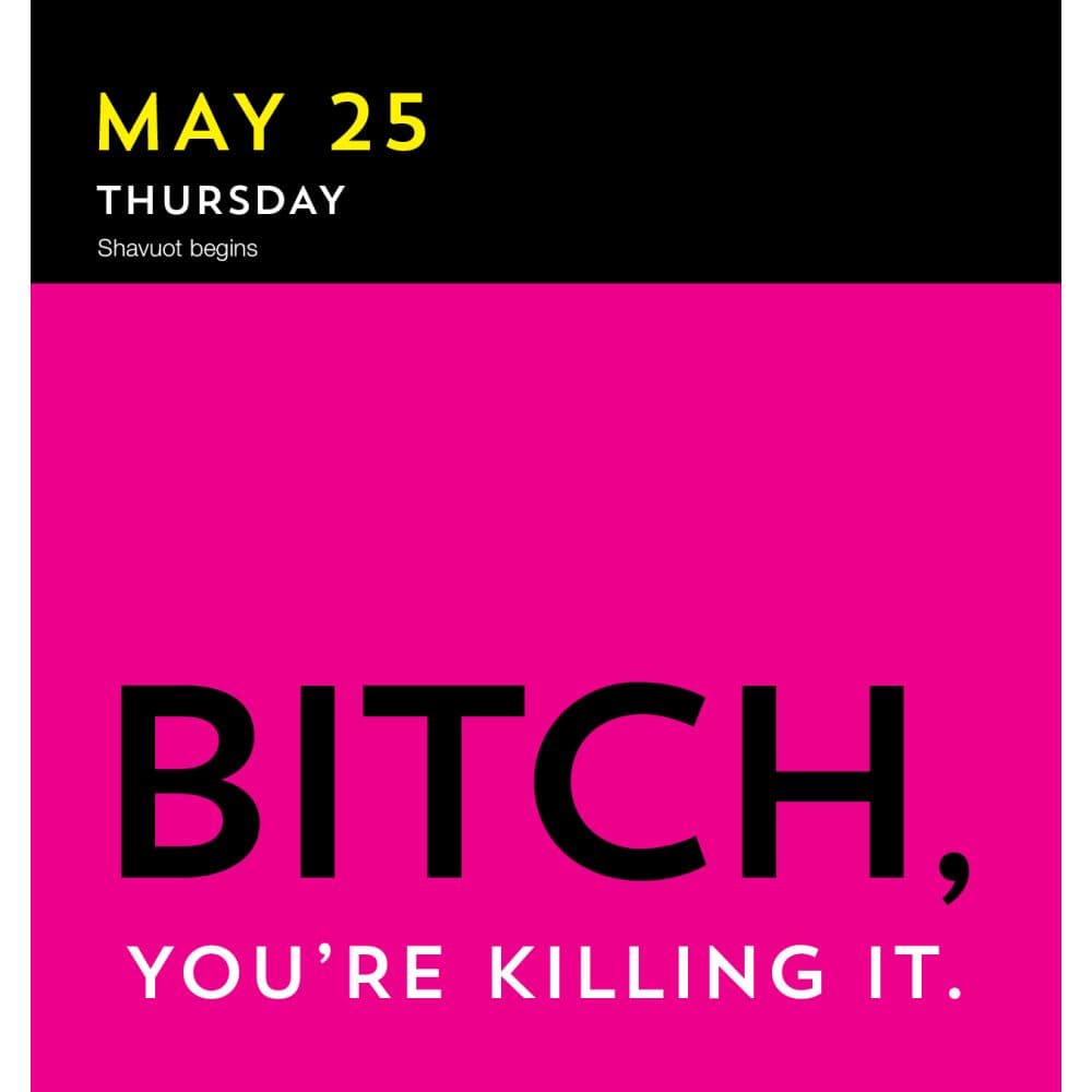 F*cking 2023 Desk Calendar - Calendars.com