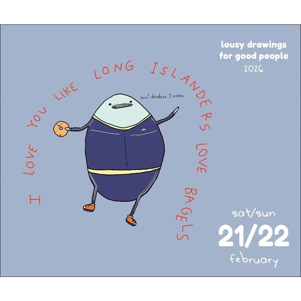Lousy Drawings for Good People 2026 Desk Calendar Fourth Alternate Image