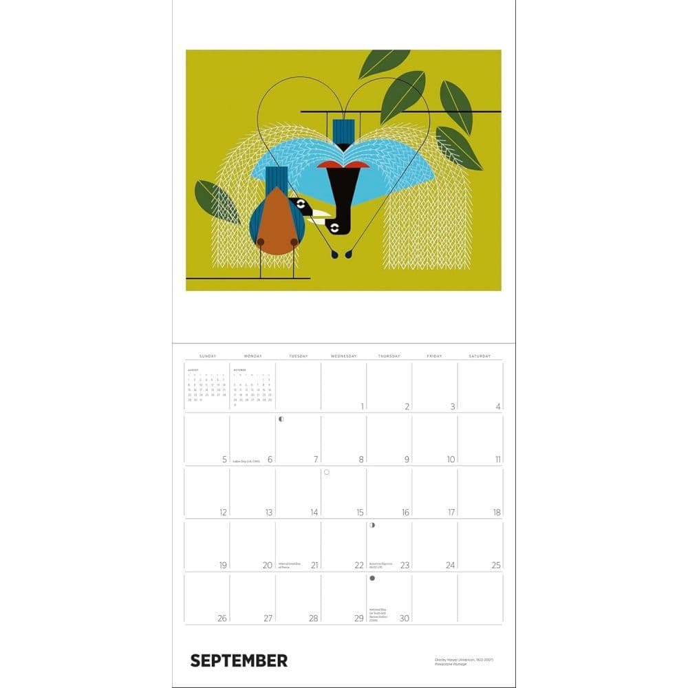 Charley Harper 2027 Wall Calendar Fifth Alternate Image