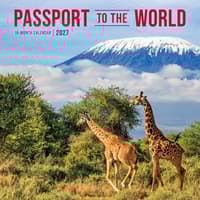 image Passports to the World 2027 Wall Calendar Main Product Image