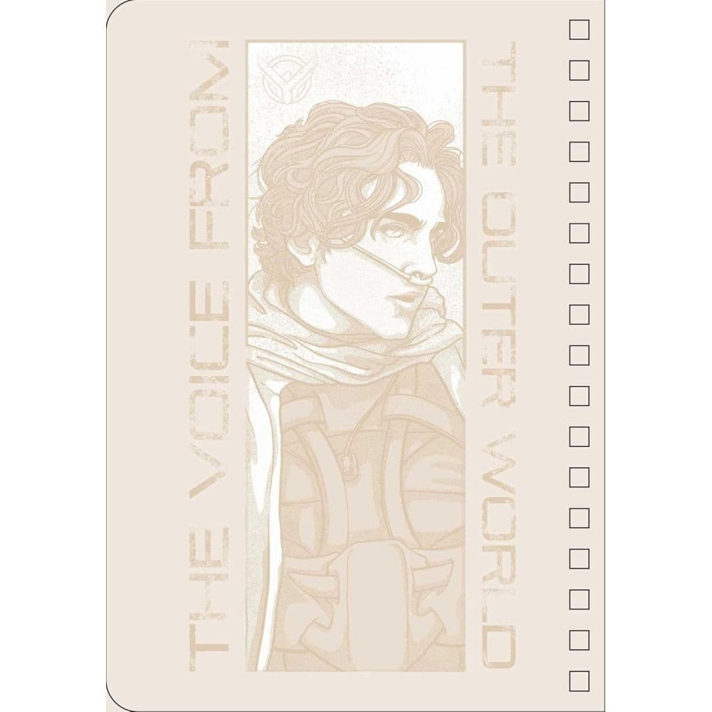 Dune 2026 Weekly Planner Fifth Alternate Image