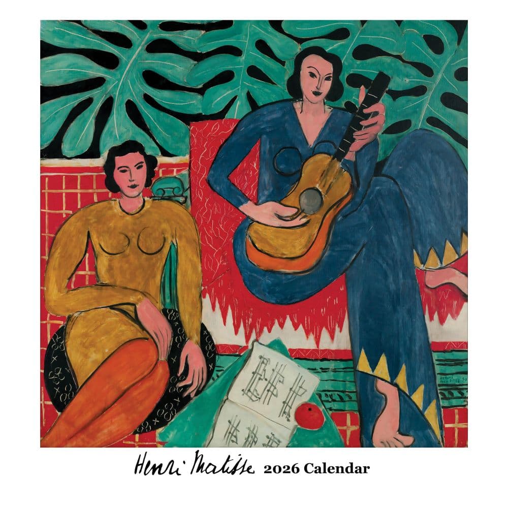 Matisse Square 2026 Wall Calendar Main Product Image
