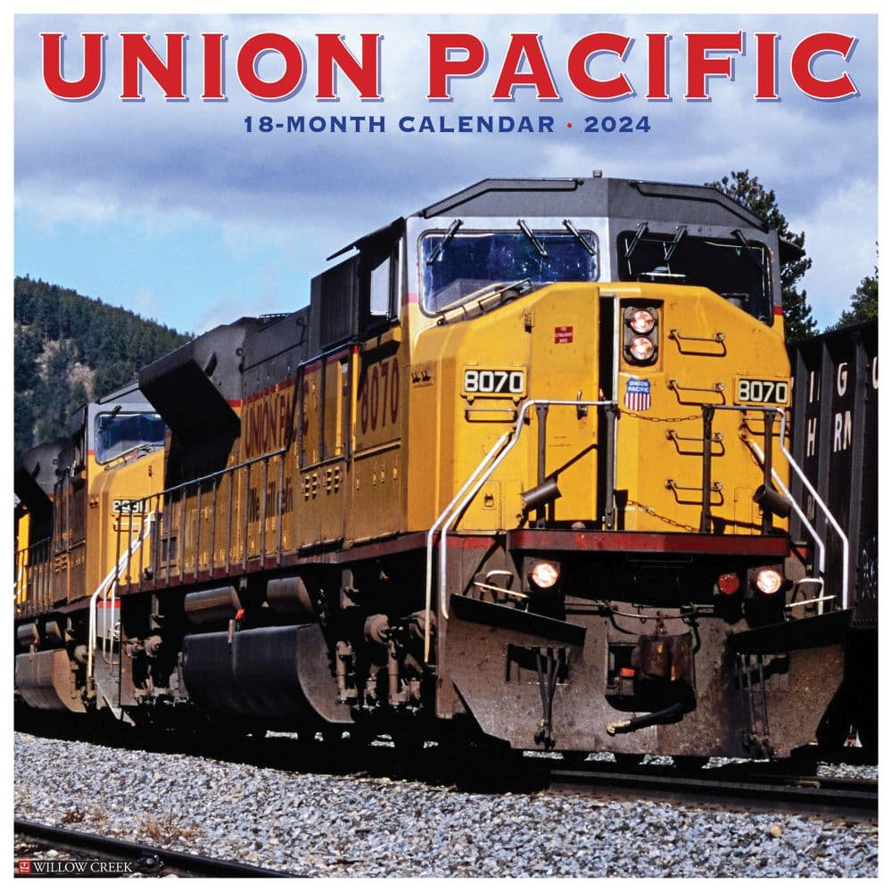 Union Pacific Railroad 2024 Wall Calendar Main Image