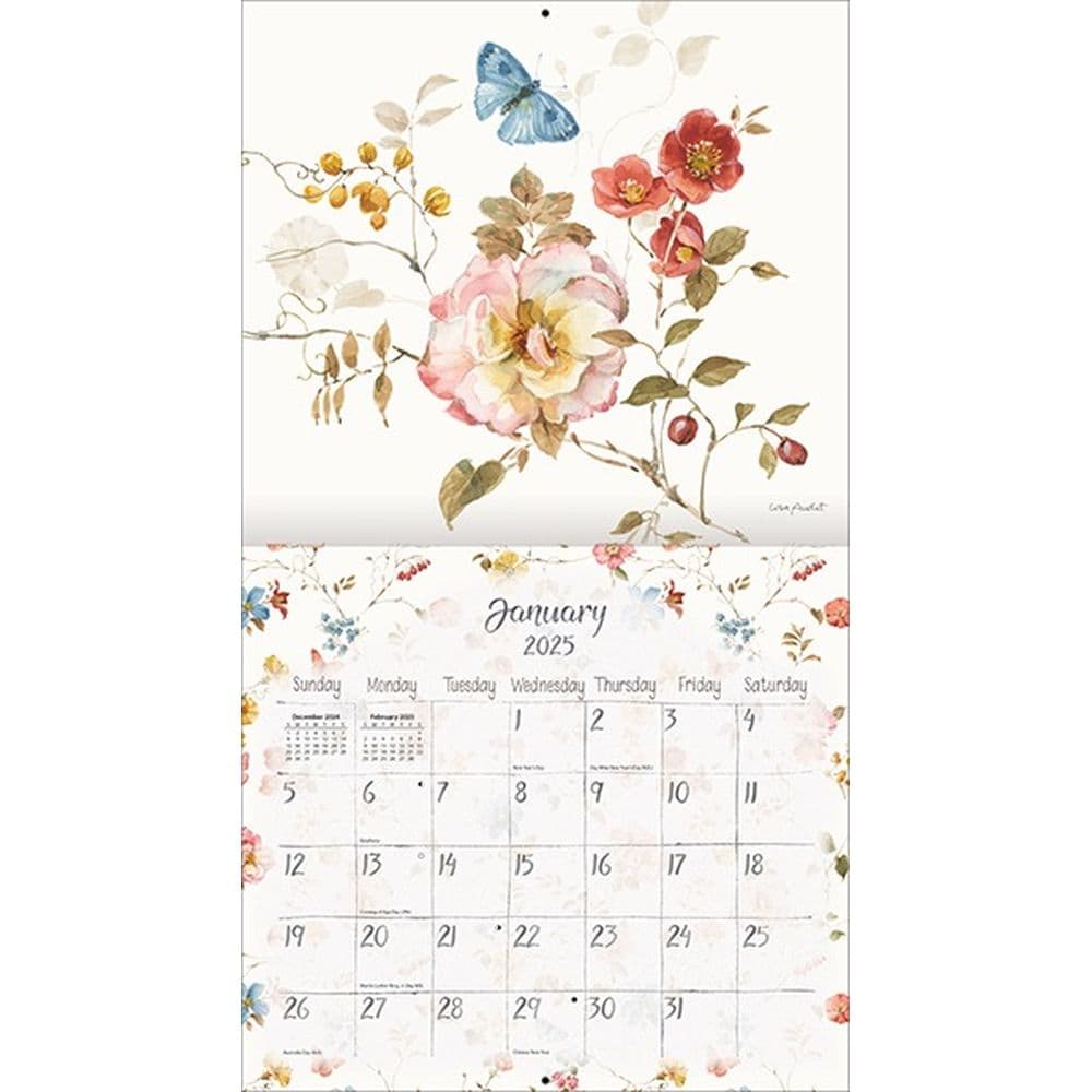 Watercolor Seasons by Lisa Audit 2025 Wall Calendar Second Alternate Image width=&quot;1000&quot; height=&quot;1000&quot;