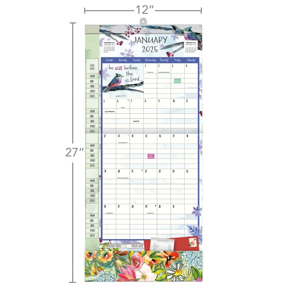 Multiple Blessings by Caroline Simas 2025 Plan It Wall Calendar Sixth Alternate Image width="1000" height="1000"