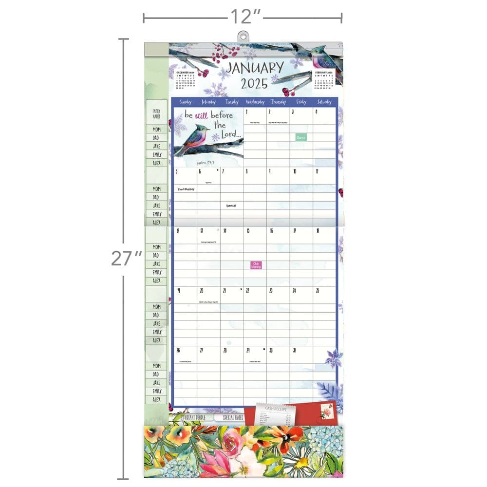 Multiple Blessings by Caroline Simas 2025 Plan It Wall Calendar Sixth Alternate Image width="1000" height="1000"