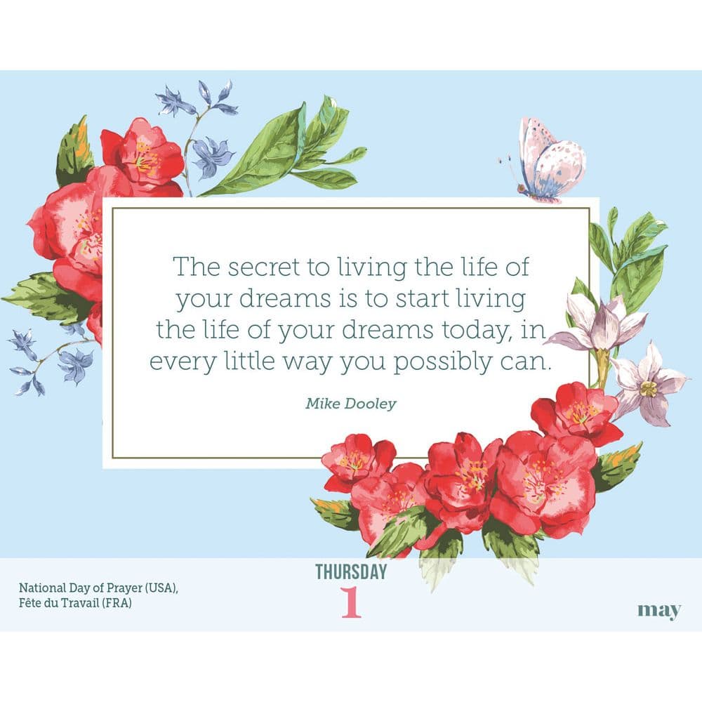 Seize the Day 2025 Desk Calendar Second Alternate Image width=&quot;1000&quot; height=&quot;1000&quot;