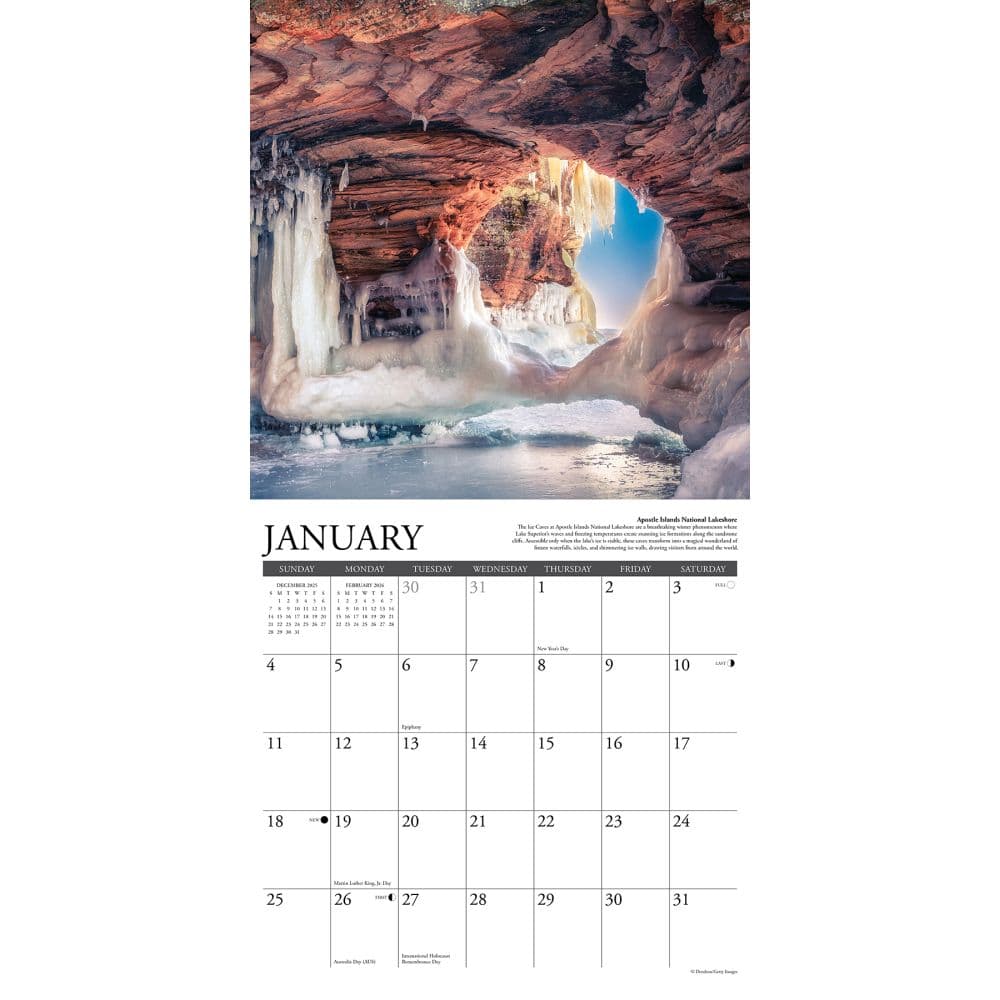 Wisconsin Travel and Events 2026 Wall Calendar Second Alternate Image