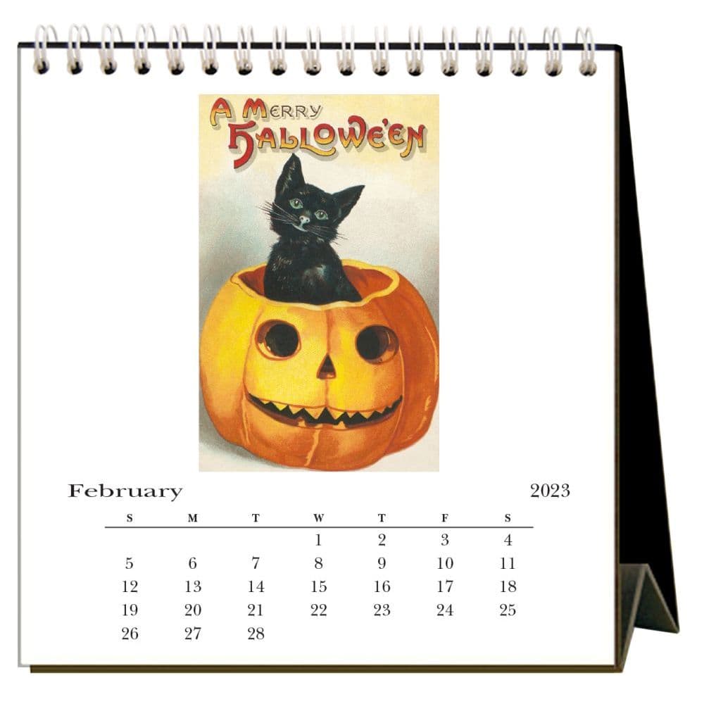 Halloween Calendar 2023 Halloween 2023 Easel Calendar - Calendars.com