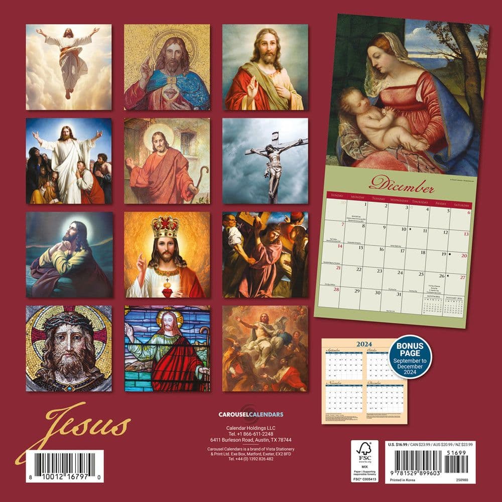 Jesus 2025 Wall Calendar First Alternate Image width=&quot;1000&quot; height=&quot;1000&quot;