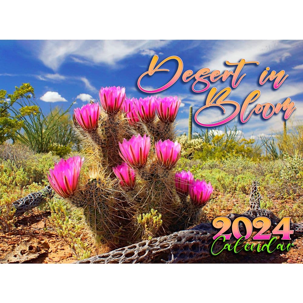 Desert in Bloom 2024 Wall Calendar