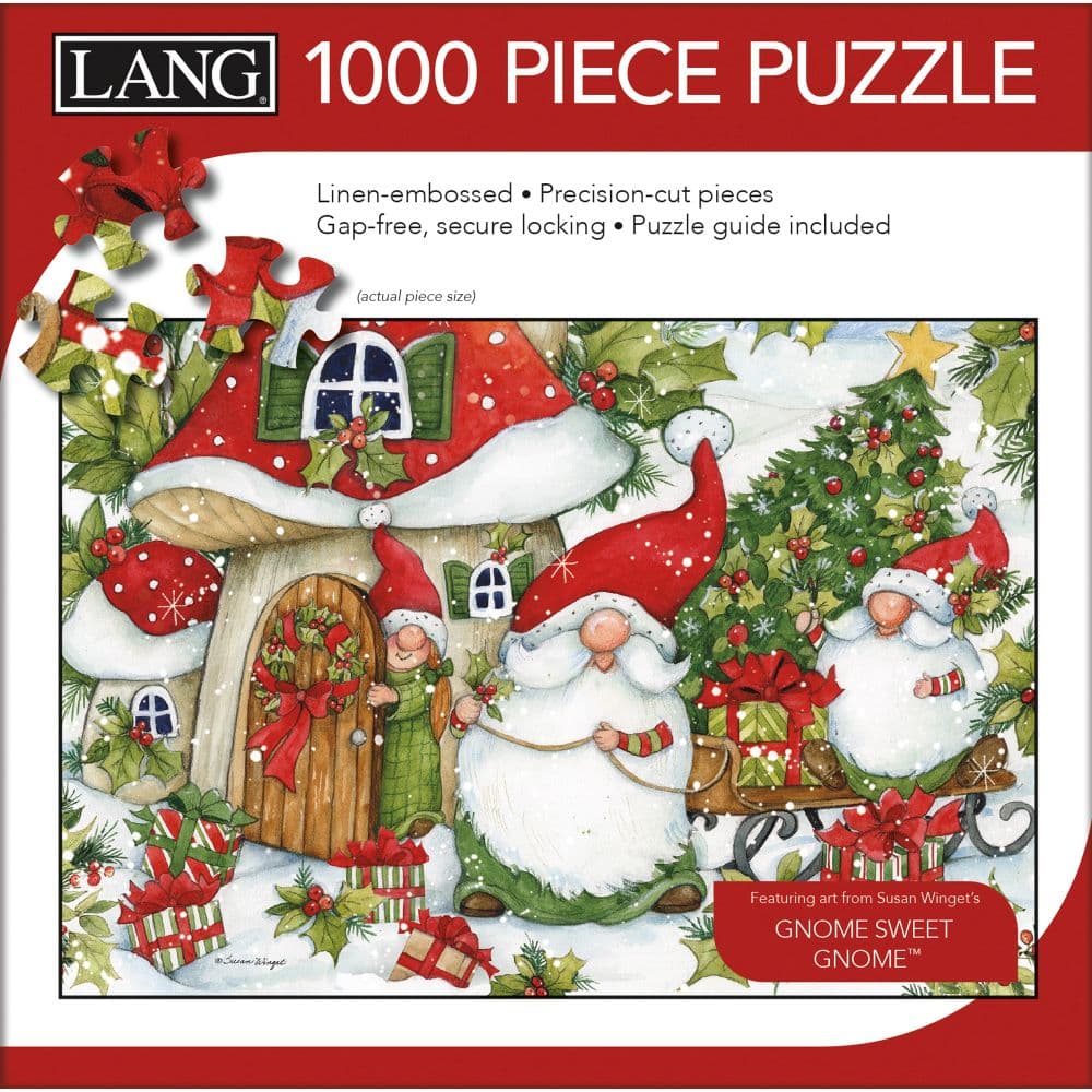 Holiday Gnomes 1000 Piece Puzzle First Alternate Image