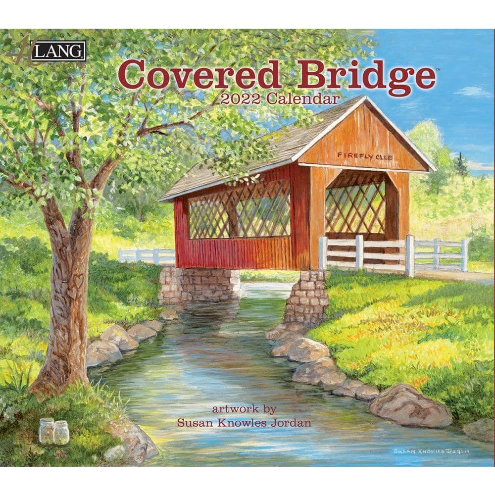 Covered Bridge 2022 Wall Calendar