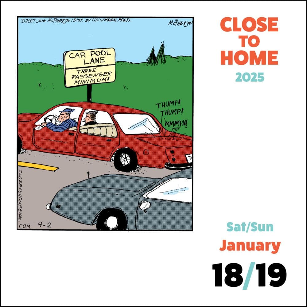 Close to Home 2025 Desk Calendar First Alternate Image