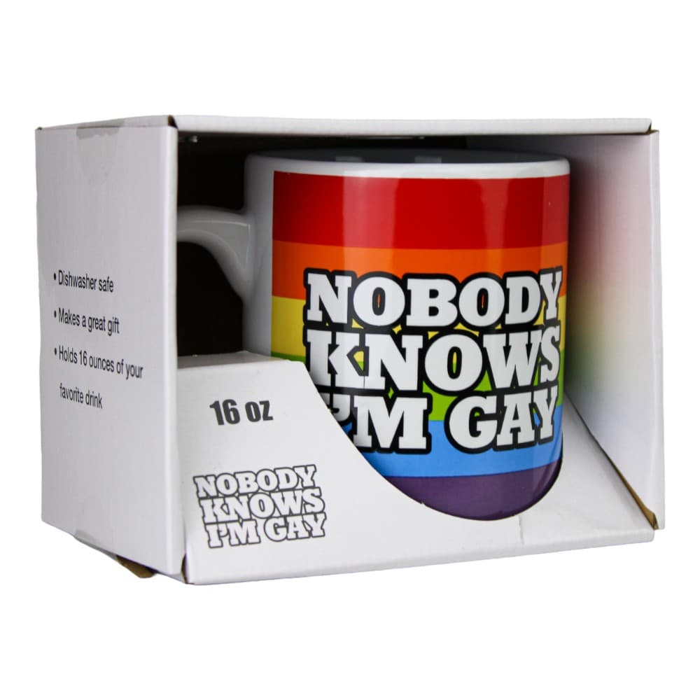 Nobody Knows 16 Ounce Mug Fourth Alternate Image