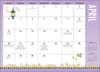 image Mary Engelbreit 2025 Monthly Pocket Planner April