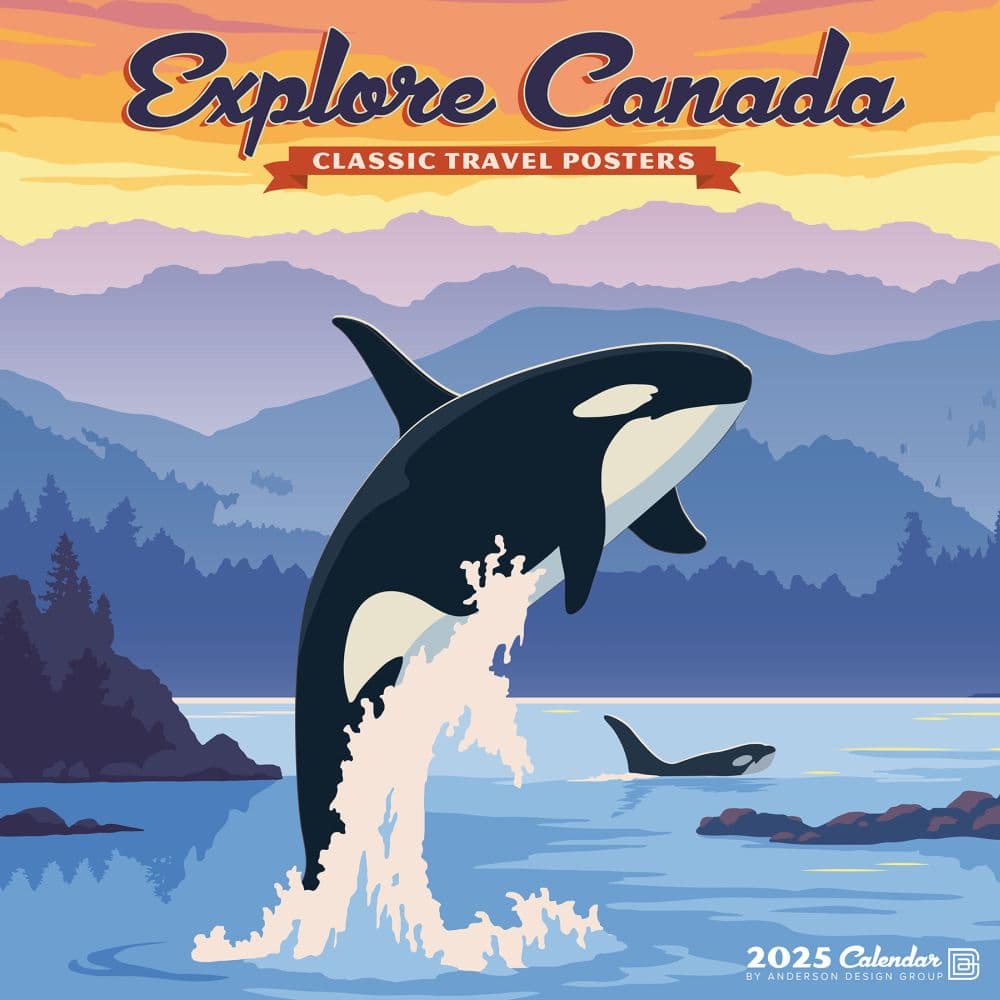 Explore Canada ADG 2025 Wall Calendar Main Image