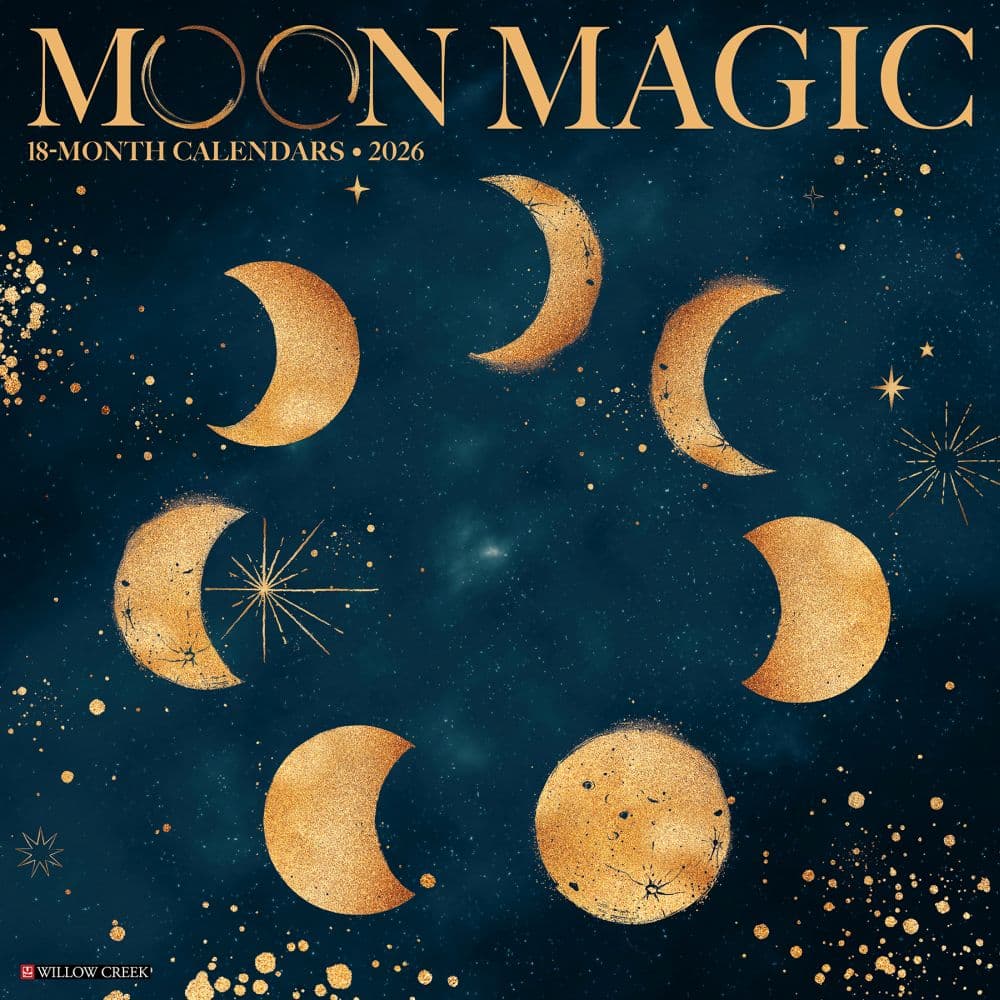 Moon Magic 2026 Wall Calendar Main Image