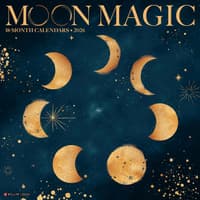 image Moon Magic 2026 Wall Calendar Main Image