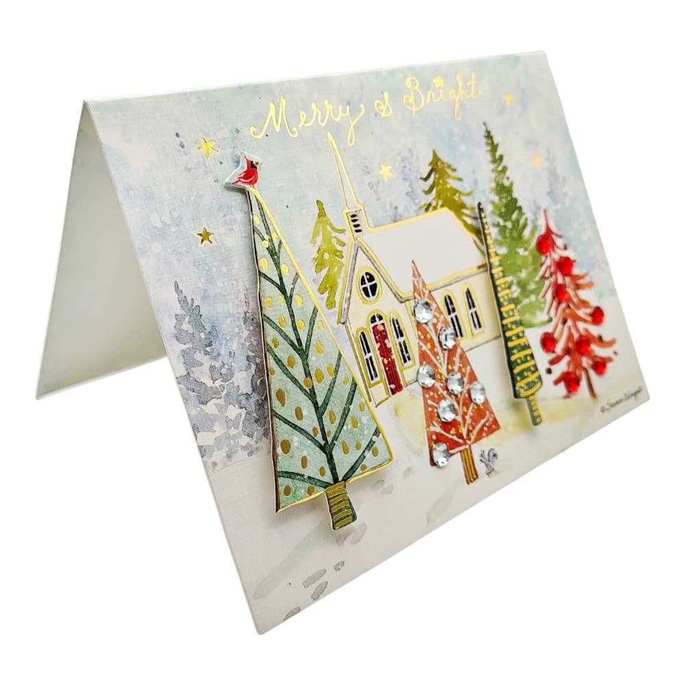 Merry and Bright Luxe Christmas Cards Fifth Alternate Image