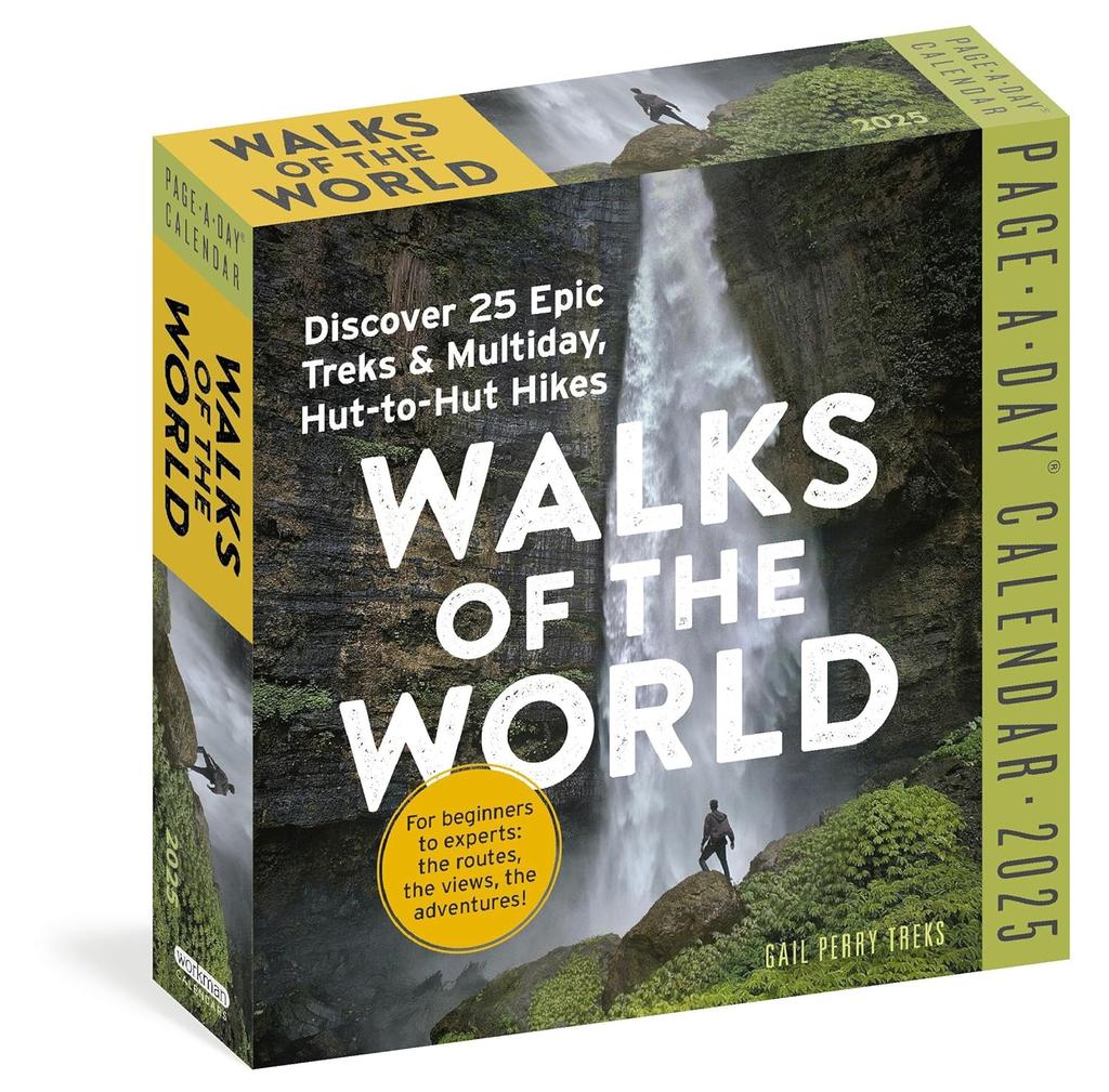 Walks of the World 2025 Desk Calendar