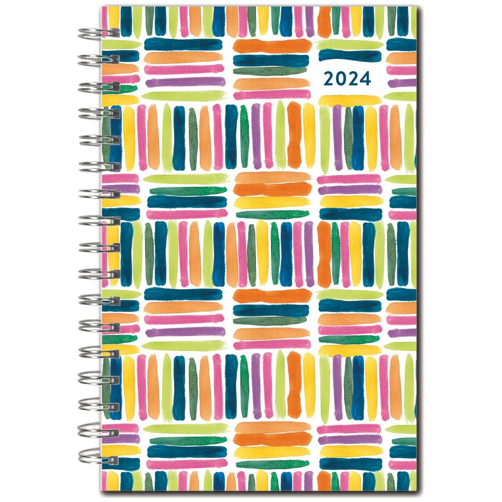 Painted Brushstrokes 2024 Planner Main Product Image width=&quot;1000&quot; height=&quot;1000&quot;
