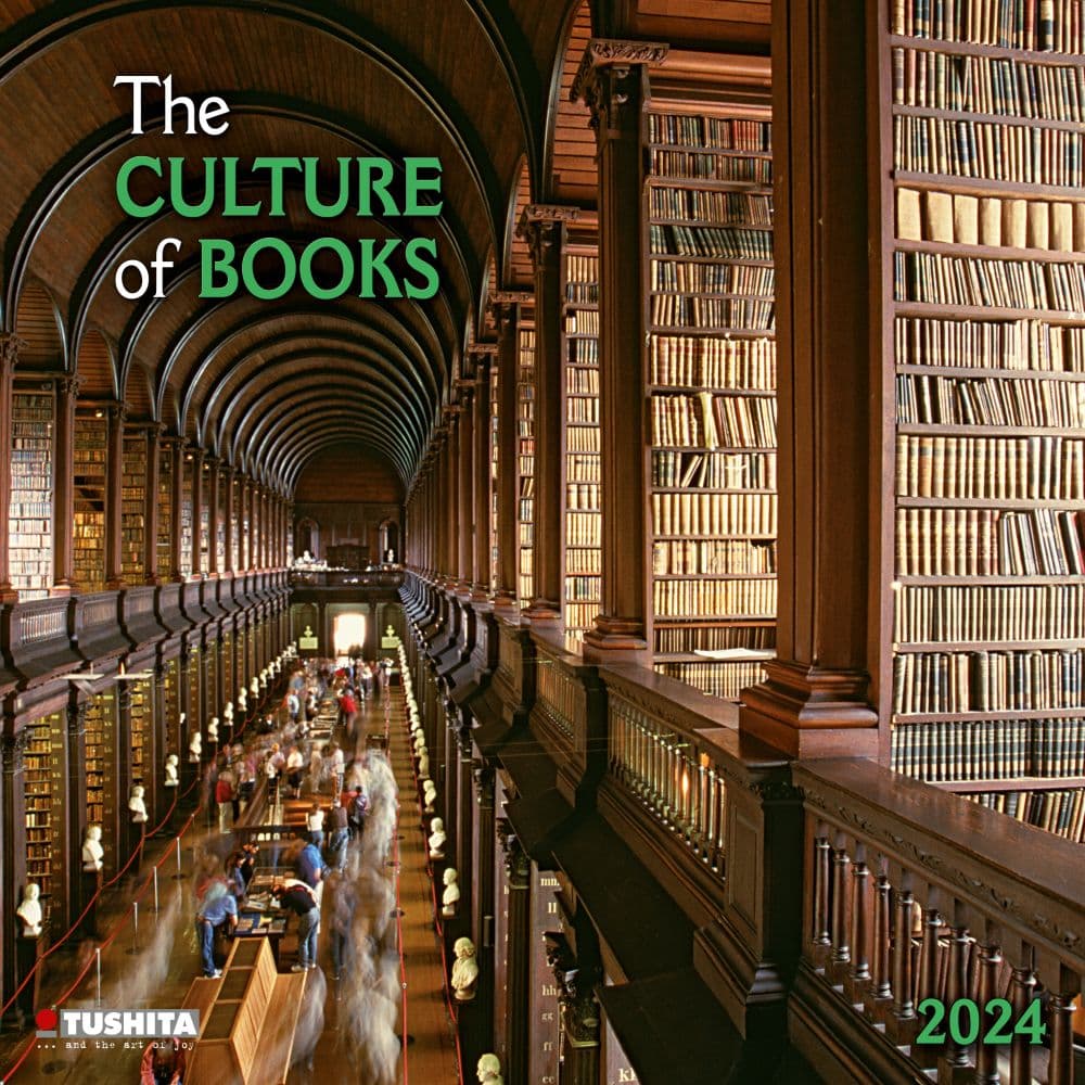 Culture Of Books 2024 Wall Calendar Main Product Image width=&quot;1000&quot; height=&quot;1000&quot;