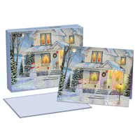 image Frosty Evening Forest of Cheer Christmas Cards Main Product Image