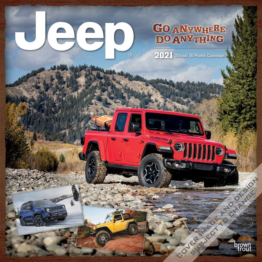 Jeep Wall Calendar