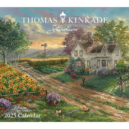 Thomas Kinkade Painter of Light 2025 Wall Calendar