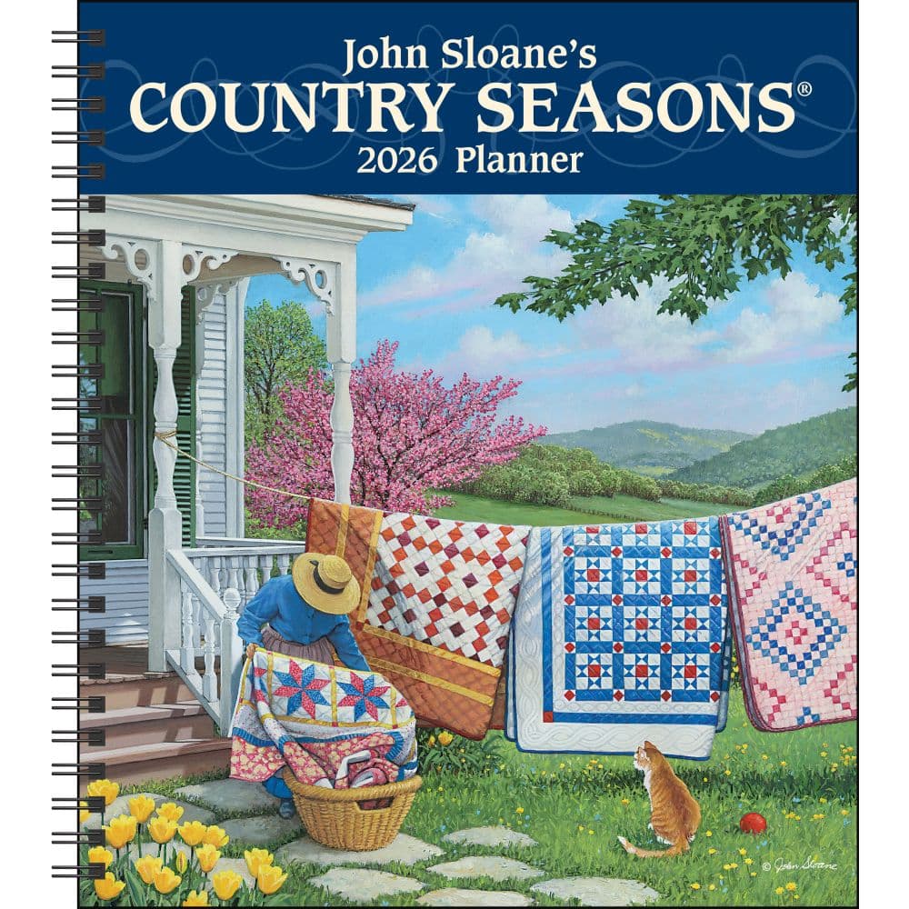 Country Seasons by John Sloane 2026 Engagement Planner Main Image