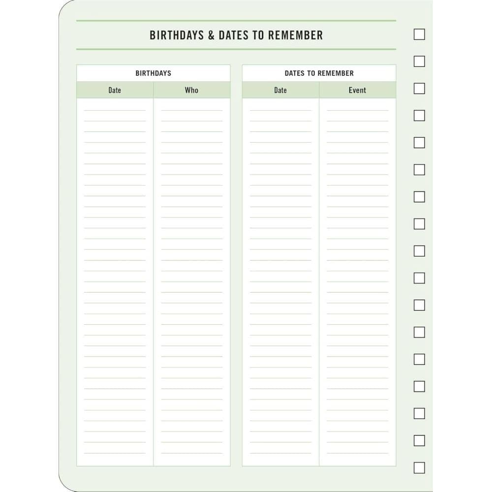 National Parks Art Undated Planner Sixth Alternate Image