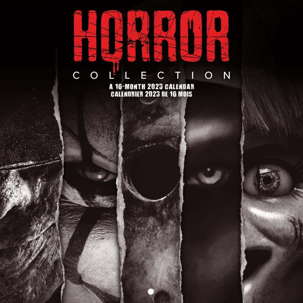 Horror Collection- French 2023 Wall Calendar - Calendars.com