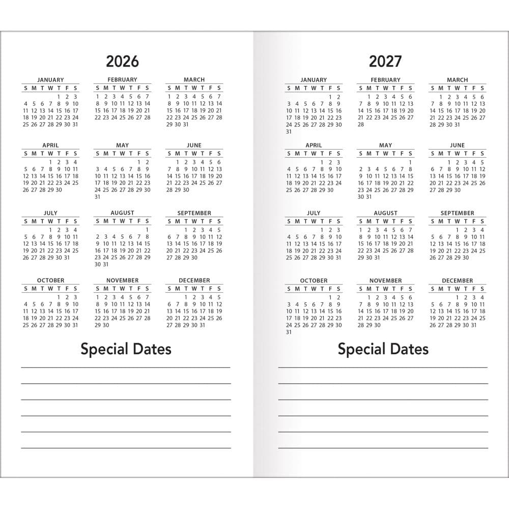 LSU Tigers 2027 17 Month Pocket Planner Second Alternate Image