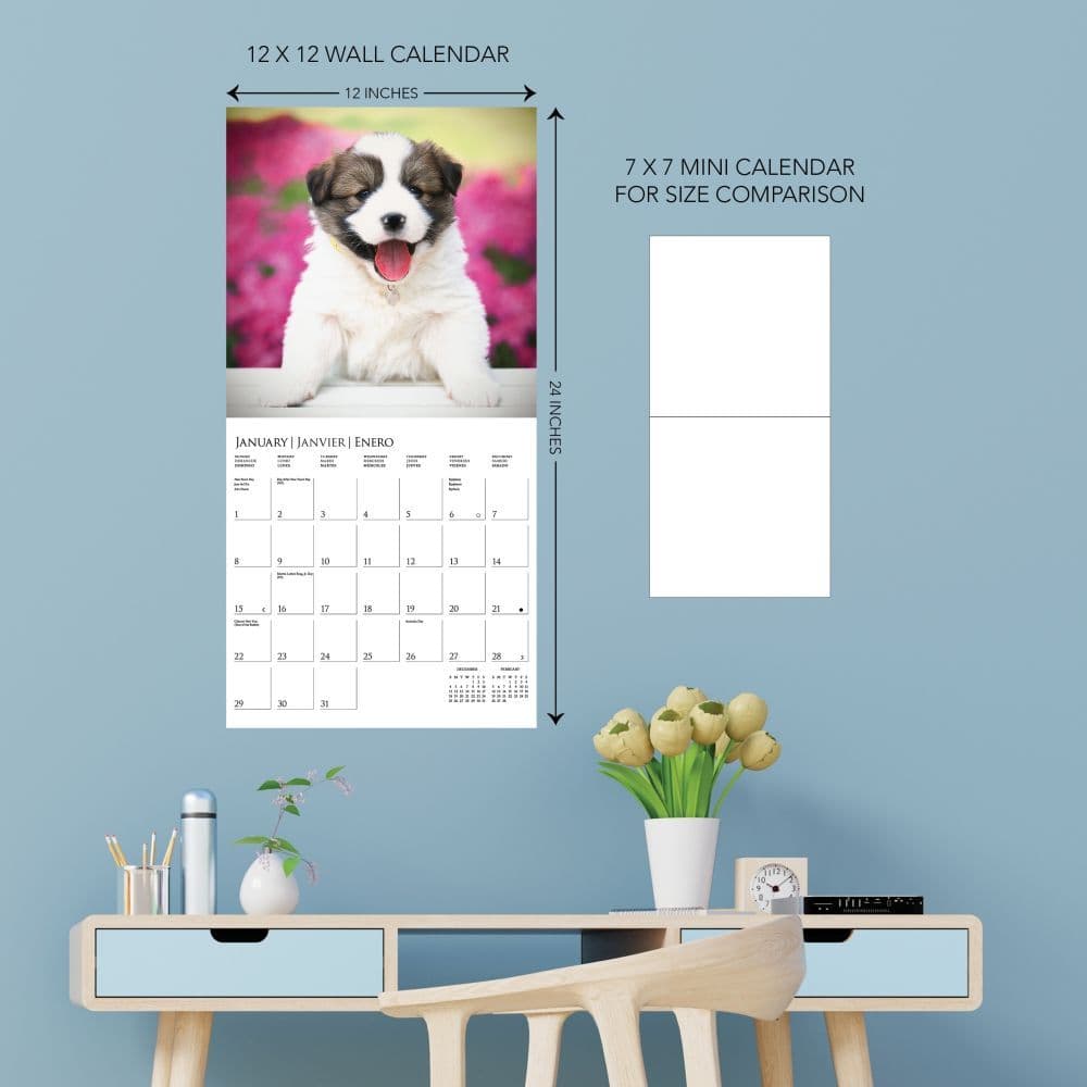 Aspca Calendar 2023 Puppy Love 2023 Wall Calendar - Calendars.com