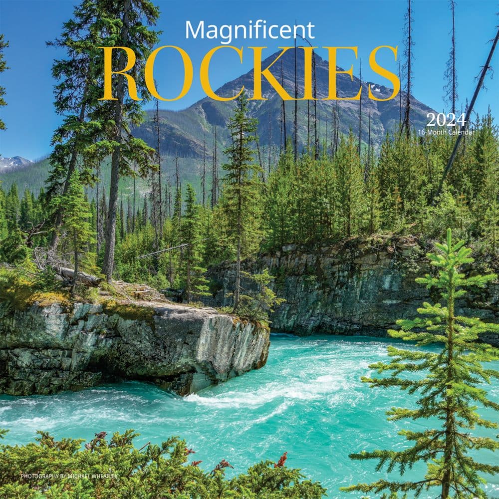 Rockies Magnificent 2024 Wall Calendar Main