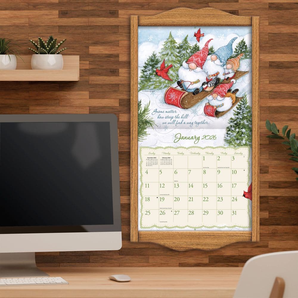 Gnome Sweet Gnome 2026 Wall Calendar by Susan Winget_ALT5