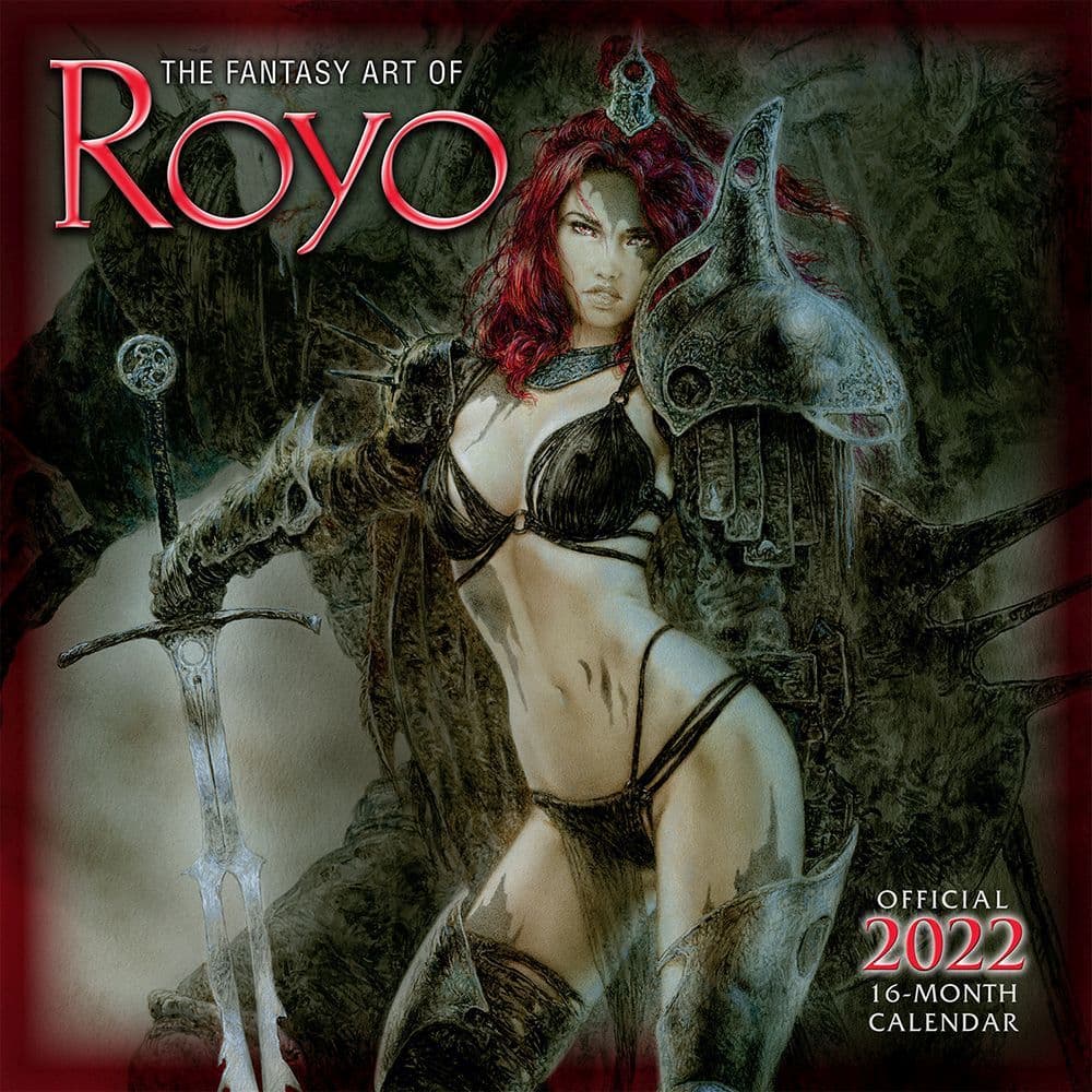 Royo Fantasy Art 2022 Wall Calendar - Calendars.com