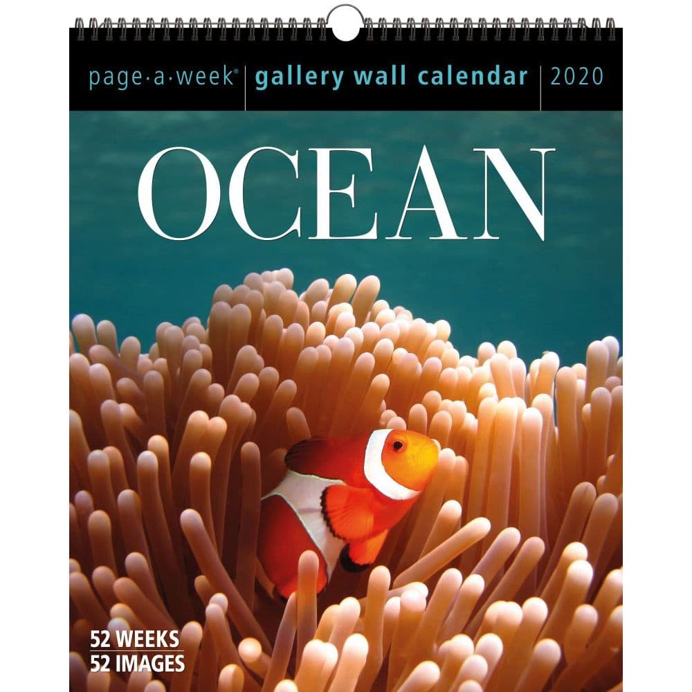 Ocean Page A Week Gallery Calendar Calendars Com