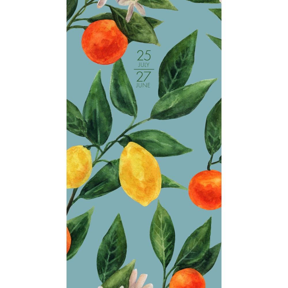 Colorful Citrus Academic 2026 2 Year Pocket Planner