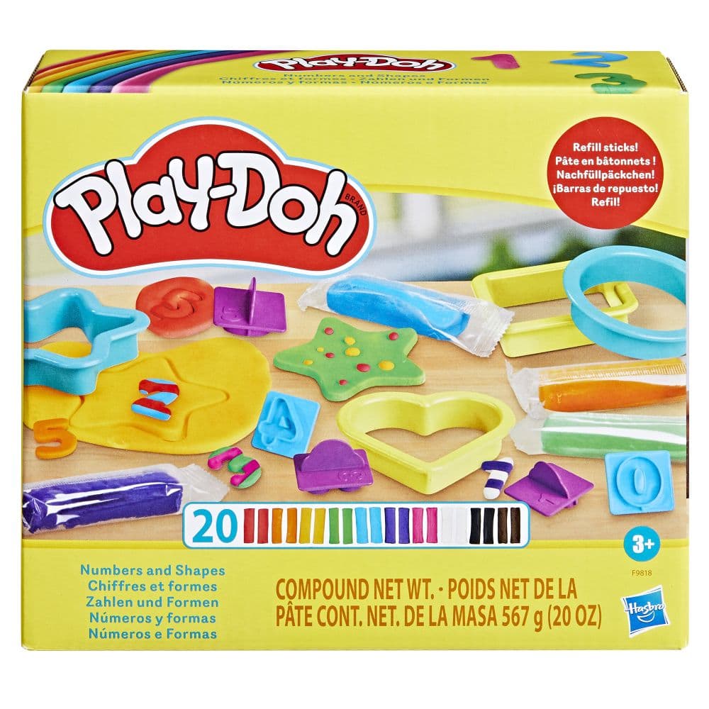 Playdoh Numbers &amp; Shapes Main Product Image