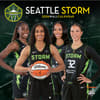 image WNBA Seattle Storm 2026 Wall Calendar Main Product Image
