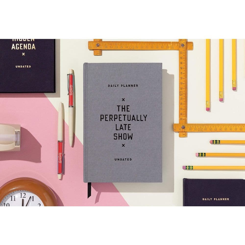 Perpetually Late Show Undated Planner Eleventh Alternate Image