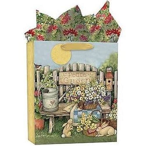 Heart & Home Large Gift Bag by Susan Winget