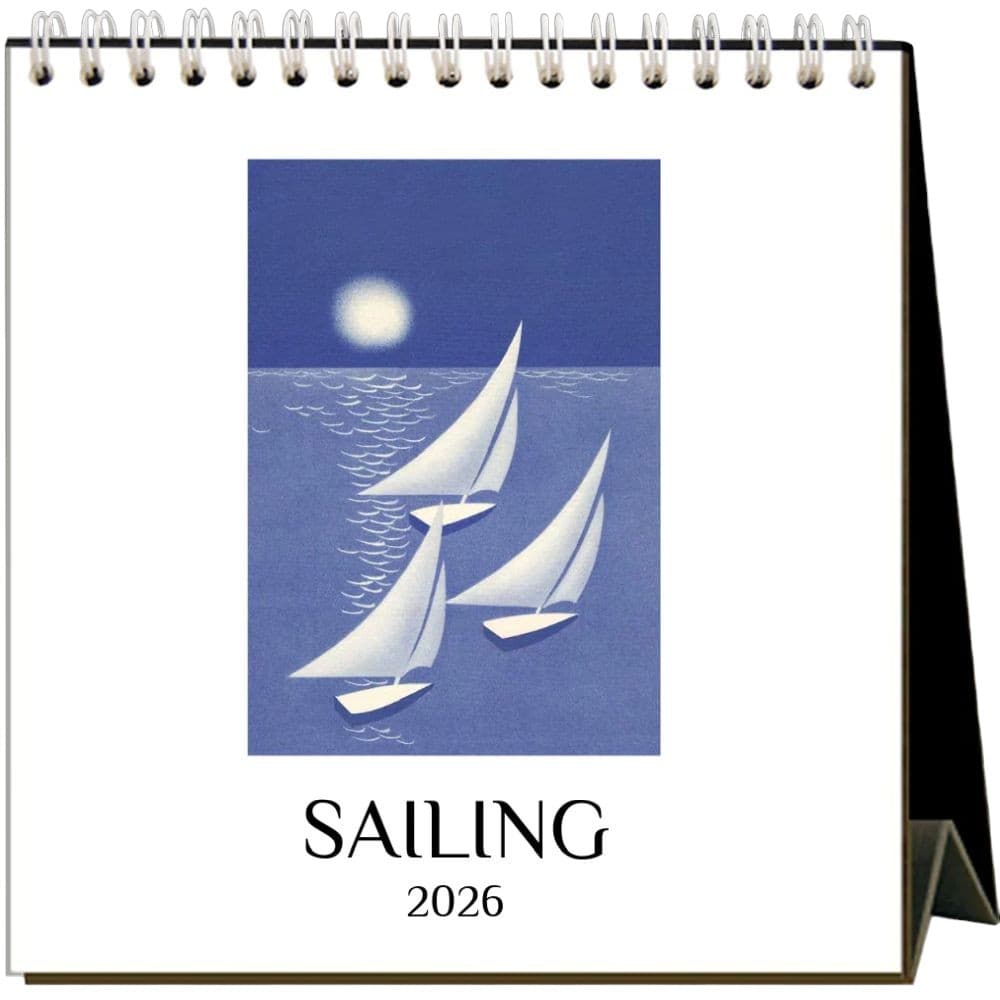 Sailing 2026 Easel Desk Calendar Main Product Image