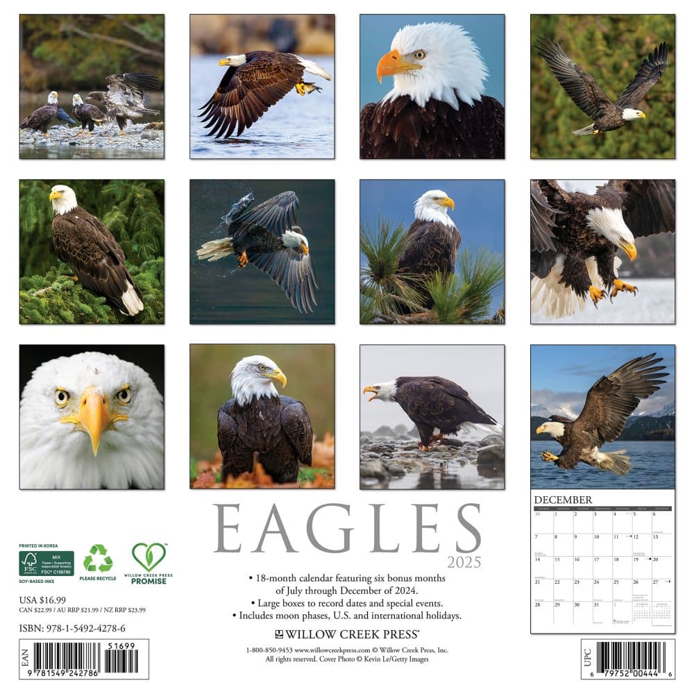 Eagles 2025 Wall Calendar First Alternate Image width=&quot;1000&quot; height=&quot;1000&quot;