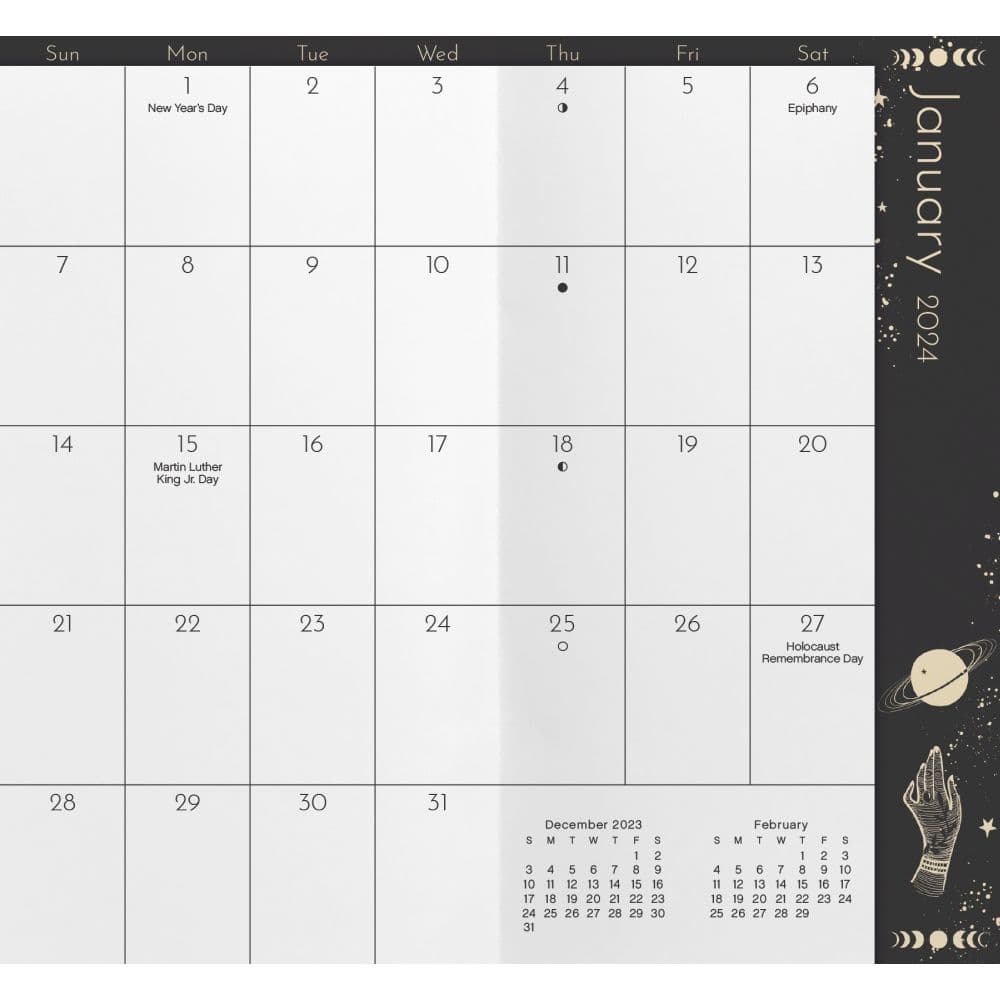 Celestial 2024 Pocket Planner - Calendars.com