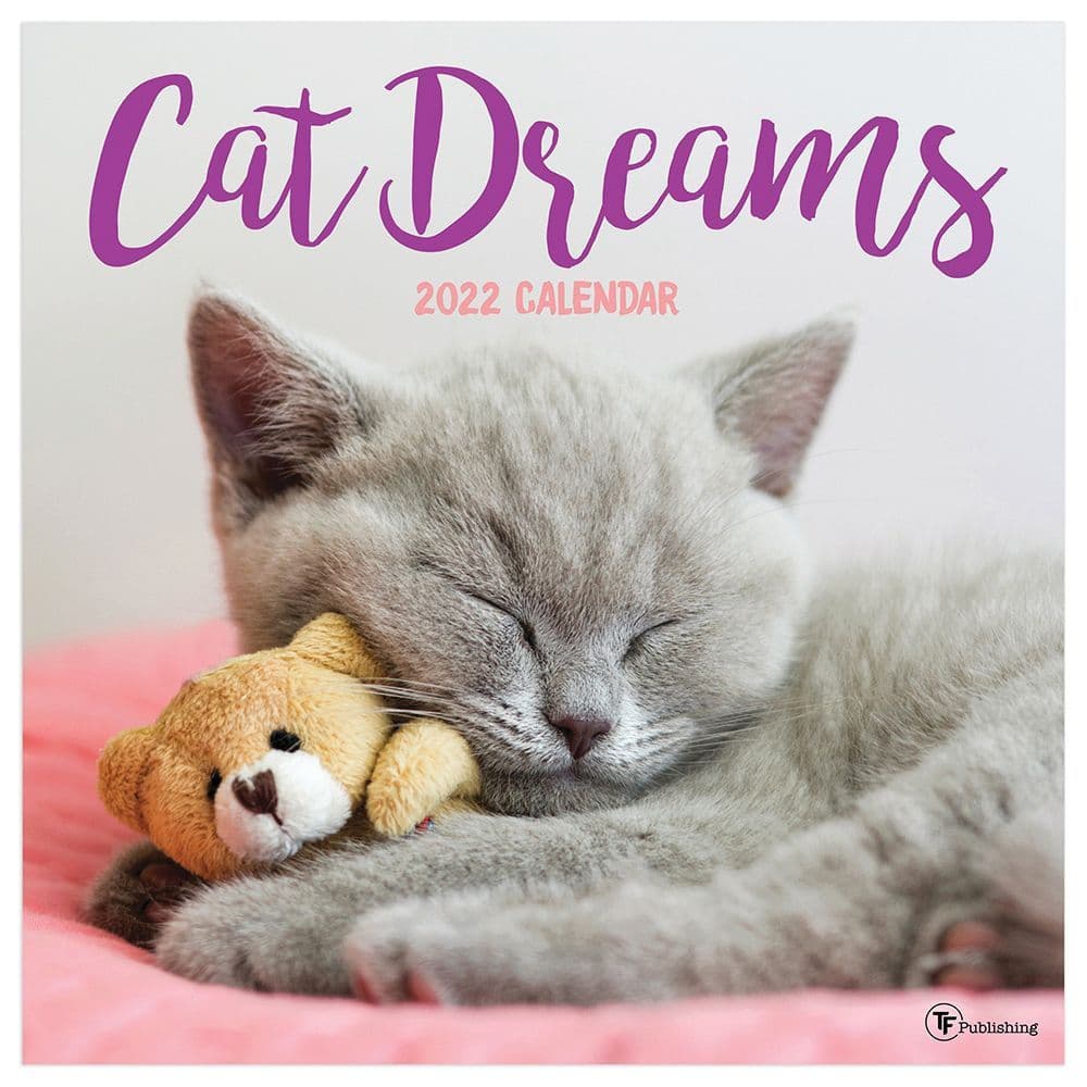 Cat Dreams 2022 Wall Calendar