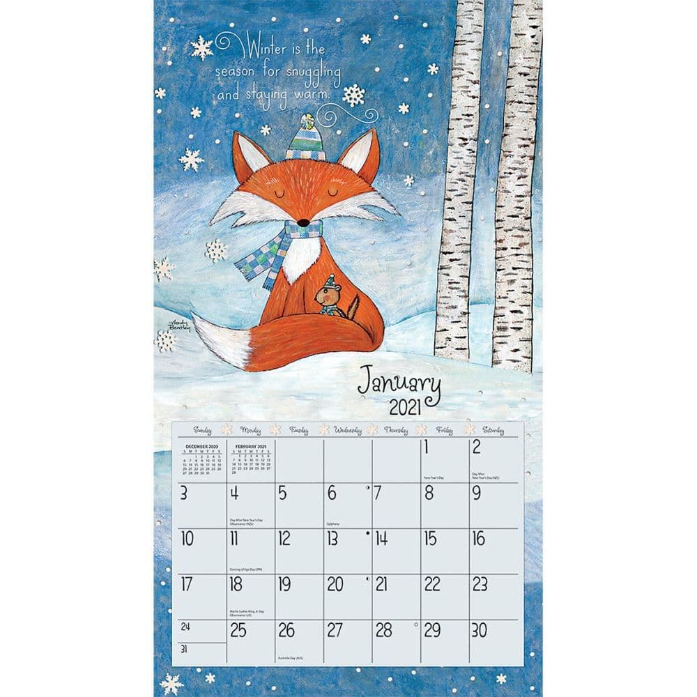 Favorite Things Wall Calendar by Wendy Bentley