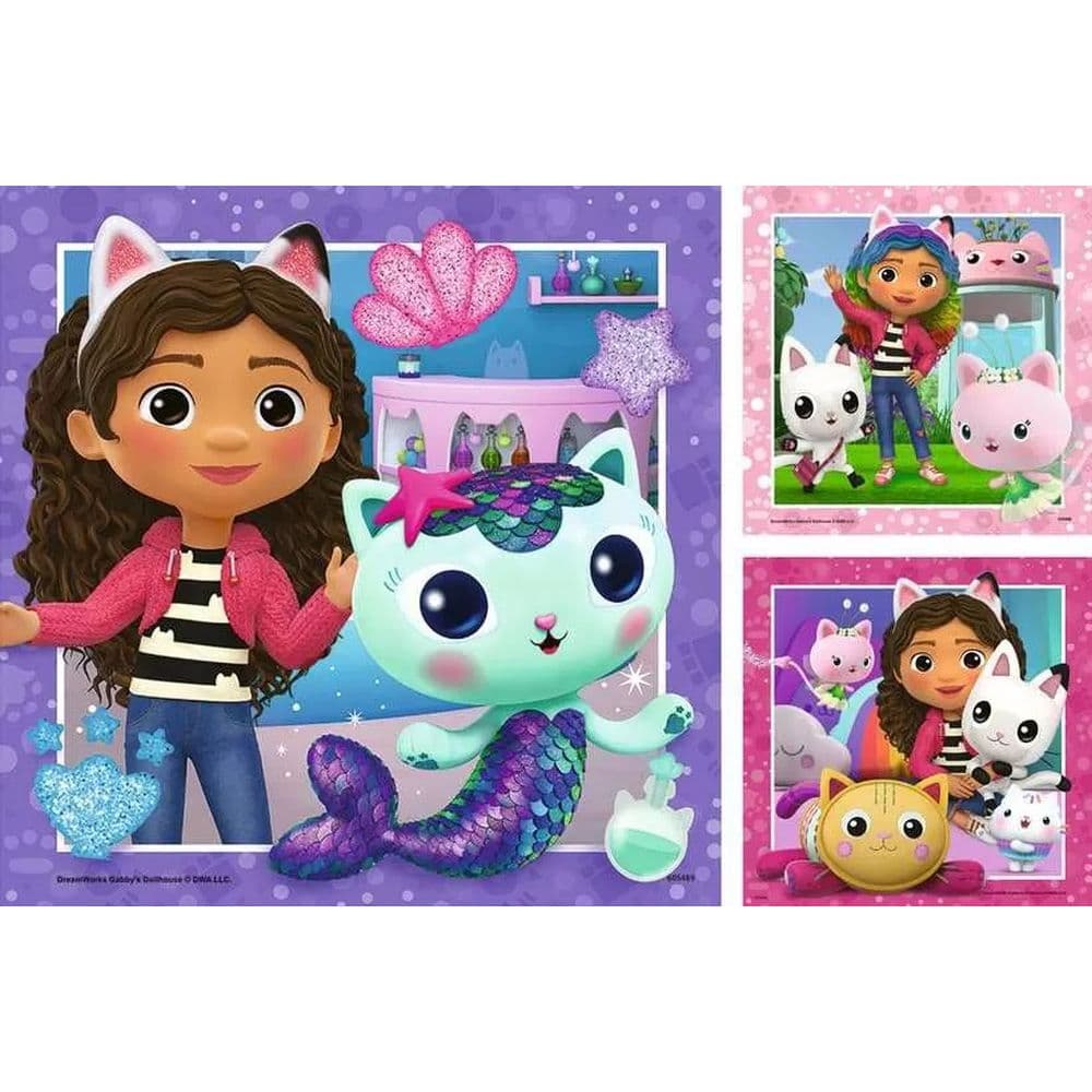 Gabbys Dollhouse 3x49 Piece Puzzle First Alternate Image